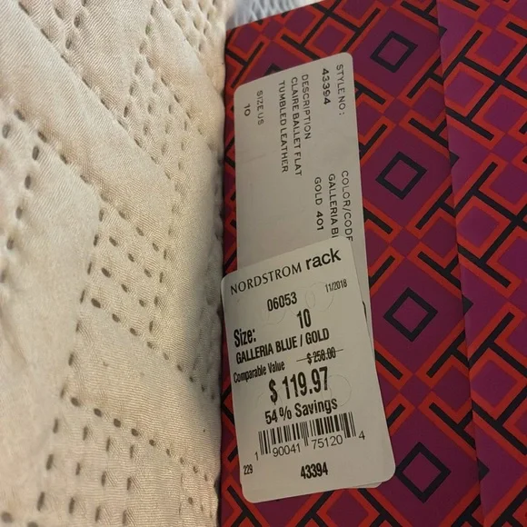 Tory Burch Claire Ballet Flats - Picture 2 of 6